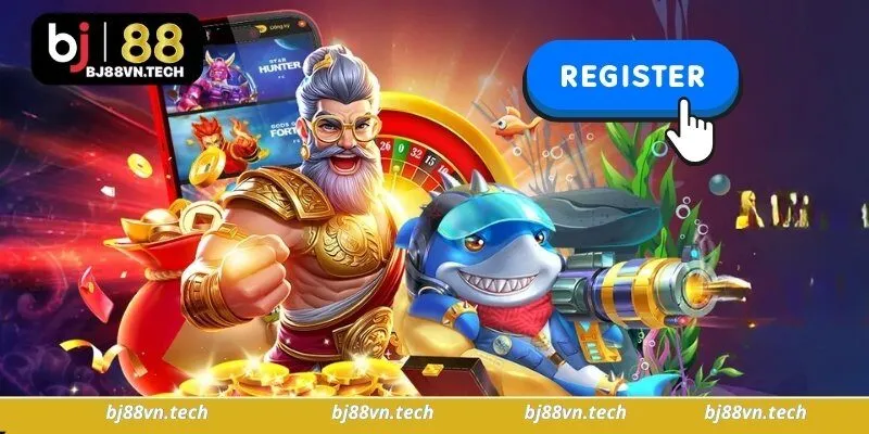 Đăng ký tài khoản Bj88 trên máy tính